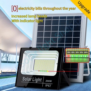 Solar Light 300W solar led flood Light 35W 45W 65W 120W 200W Daylight solar lights post lamp LED