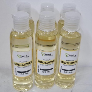 Body Oil☜◆100 ML PURE SUNFLOWER OIL FOR FACE BODY AND SKIN