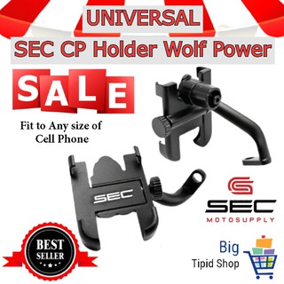 [Ready Stock]✲MIO I 125 |Original SEC CP Holder Wolf Power Universal Motor Cellphone Holder - cod