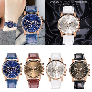 New Fashion Women Leather Band Quartz Analog Wrist Watch