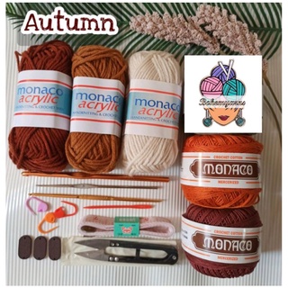 {Bohemyarns} Crochet Starter Kit | Beginner's Set | Cotton & Acrylic Set
