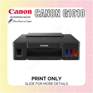 Pluma Books - with Ink & Warranty - Canon Pixma G1010 Printer