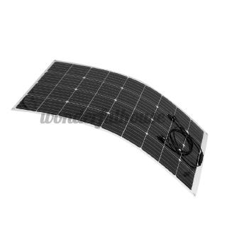 340W 18V Flexible Monocrystalline Solar Panel Tile Mono Panel Waterproof Camping (6)