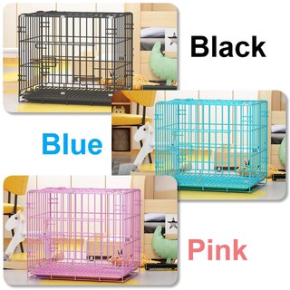 heavy Duty Pet Cage Collapsible Dog Cat Rabbit Puppy Folding Crate Medium Poop Tray (3)