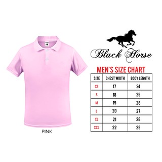 T shirt Poloshirt Adult Plainshirt Unisex Black Horse (PINK)