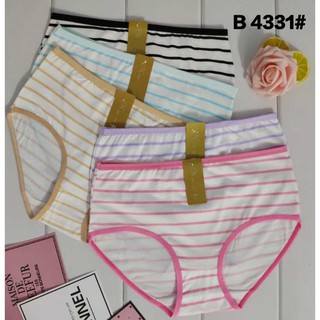 Fashion stripe Underwear Fit 27-32 waistline (one piece)