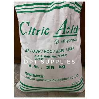 Food grade/Technical grade/Cosmetic Citric acid anhydrous
