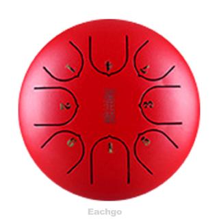6 Inch 8 Notes G Tune Gift Instrument Music Education Professional Steel Tongue Drum (1)
