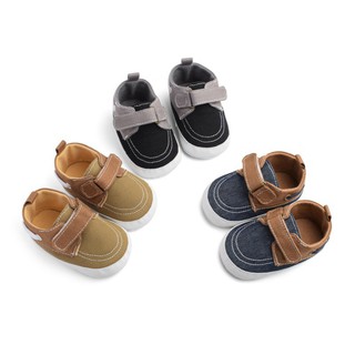 0-18m Fashion Baby Boys Girls Anti-Slip Sneakers Soft Soled Casual Canvas Shoes