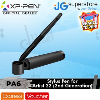 XP-Pen AD17 Battery-Free PA6 Stylus and Pen Holder for Artist 22 2nd Generation Drawing Display