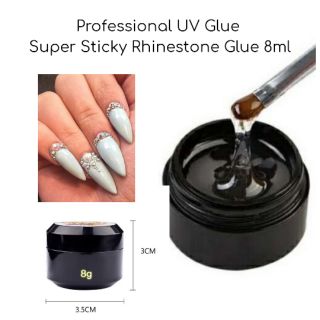 [COD] Rhinestone Super Sticky UV Glue for Professional 8ml