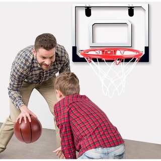 Children's Basketball Rack Set Hanging Door Anti-Shattering Rebound Basketball Set Toy Can Slam Dunk (4)
