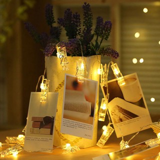 LED Card Picture Clip Light String To Hang Photos For Home (6)