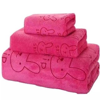 Soft And Comfortable Cotton 3 In 1 Towel Good Quality