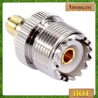 SO239 SL16 SMA Female to UHF Female RF Coaxial Connector RF Coax Adapter Amoucese.ph♣♣