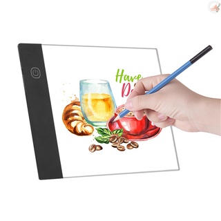 H Y LED A5 Graphic Tablet Light Pad Digital Tablet Copyboard with 3-level Adjustable Brightness for Tracing Drawing Copying Viewing DIY Art Craft Diamond Painting Supplies