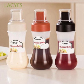 LACYES 5-hole Condiment Bottles 350ml Squirt bottle Squeeze Bottle mustard Leak Proof Squirt mayo olive oil ketchup Sauce Dispenser/Multicolor