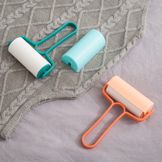 Portable Clothing Sticky Roller Sticky Dust Paper Tearable Adhesive Brush Clothes Lint Brush Hair Re