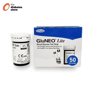 TDS Diabetes Supplies A - Gluneo Lite Test Strips, 75 Strips