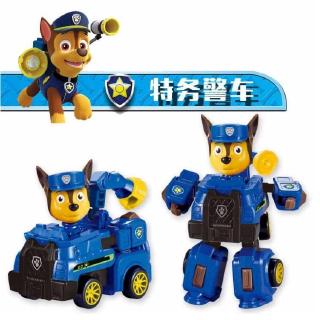 [READY STOCK] 4Styles Transformer Robot Cars Toys With Pull-Back Function Vehicle Toy Gift Chase Rubble Rocky (7)