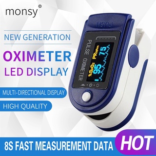 Oximeter OLED Portable Blood Oxygen Monitor Finger Pulse Heart Rate Meter Oximeter