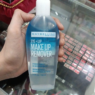 _ Maybelline eye & lip Makeup remover 150ml / Maybelline 150 ml remover