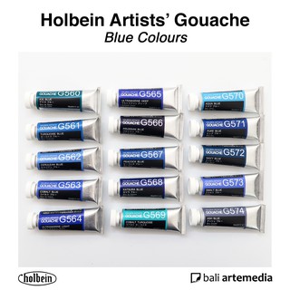 15ml BLUE Gouache Paint Holbein Artists