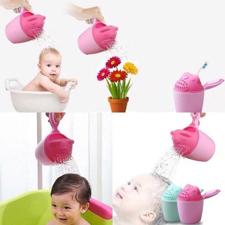 Baby essentials baby diapers diapers☁7D Kids Shower Bath Cup Water Bathing Bowl Boys Girls Toothbrus