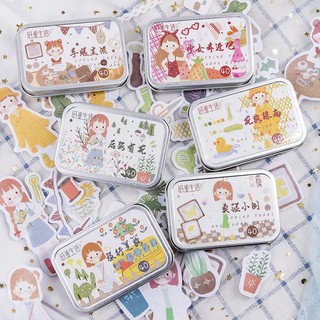 40pcs/box - Little Girl's Big Dream with steel box Collection eleven