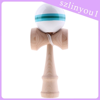 New Arrival Double Colors PU Skill Ball Traditional Japanese Kendama Ball Kids Gift