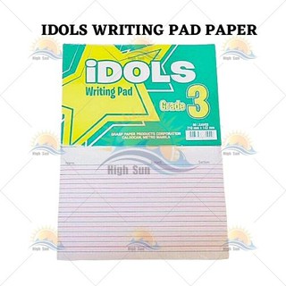 IDOLS KIDS WRITING PAD PAPER Grade 1 - 4 (10pads in a Ream) (4)