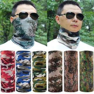 【Ready Stock】✜qnaw Camouflage Fashion Multi Scarf Style Magic Style T32