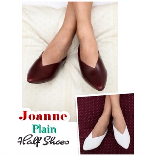 On hand & ready to ship -TIN021- Joanne Plain Half Shoes