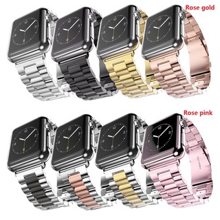 For Apple Watch Band Stainless Steel Metal Watch Bracelet Strap for iWatch 1 2 3 4 5 (1)