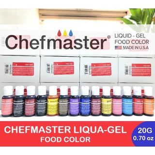 Food Coloring✧✥(‼️RESTOCKED‼️) Chefmaster Chef Master Liqua Gel Food Color .70oz