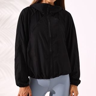 4 colors women's lululemon Yoga jacket gym zipper jacket with pocket wt088 (8)