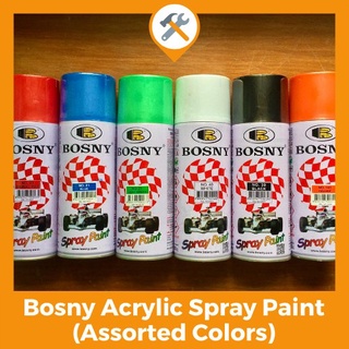 Bosny Acrylic Spray Paint 400cc (Assorted Colors)