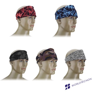 【New】Sports Running Fitness Yoga Sweatband Hair Band Elastic Breathable Headband Gifts