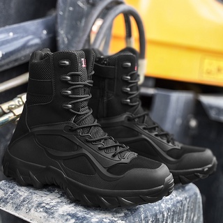 【spot goods】◑iHeartGoods Men's Combat Boots Army Boots for Men SWAT Tactical Boots Safety Boots 39-4