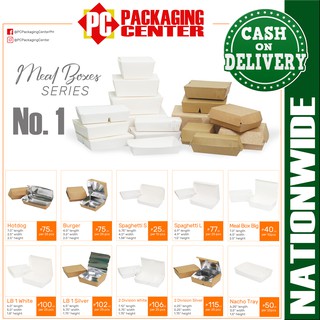 Paper Meal Box All Sizes Series 1, COD Nationwide!