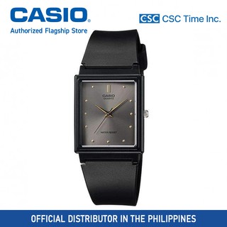 Casio (MQ-38) Black Resin Strap Quartz Watch