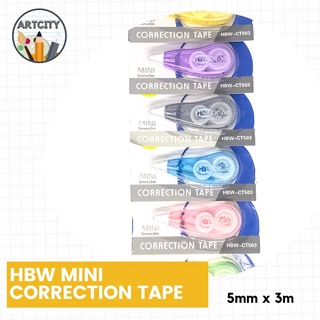 HBW Mini Correction Tape 5mmx3m [ArtCity]