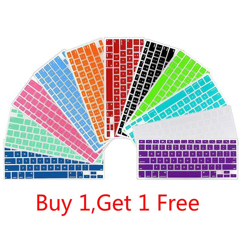 Silicone Keyboard Skin Protector Film Case Cover Apple