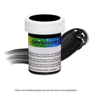 POWDERNUTRITIONTIONAL GEL☒✱∏Chef master gel food color 1oz (Coal black)