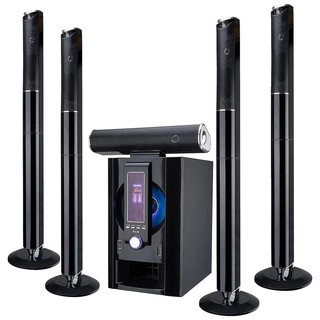 [HD]Factory price 5.1channel Home Theatre System Wooden 5.1 Speaker Home Theatre Sound System T2S5