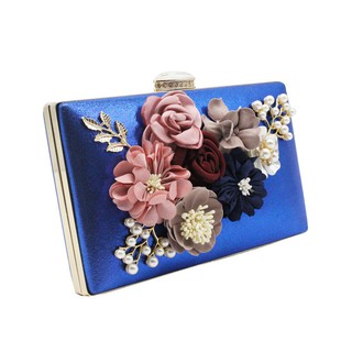Women's Flower Clutches Bags Handbags Wedding Clutch Purse (9)
