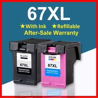 HP 67 ink HP67XL ink Cartridge refillable Compatible for HP 1255 2724 2725 2330 2331 2332 4120 4140