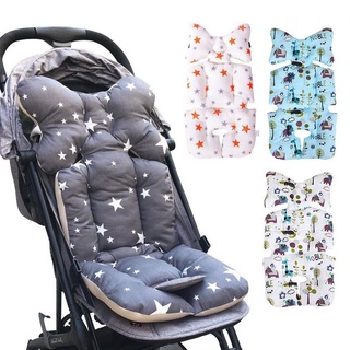 Baby Stroller Pad Thick Warm Cotton Breathable Stroller Car High Chair Seat Cushion Liner Mat Cover
