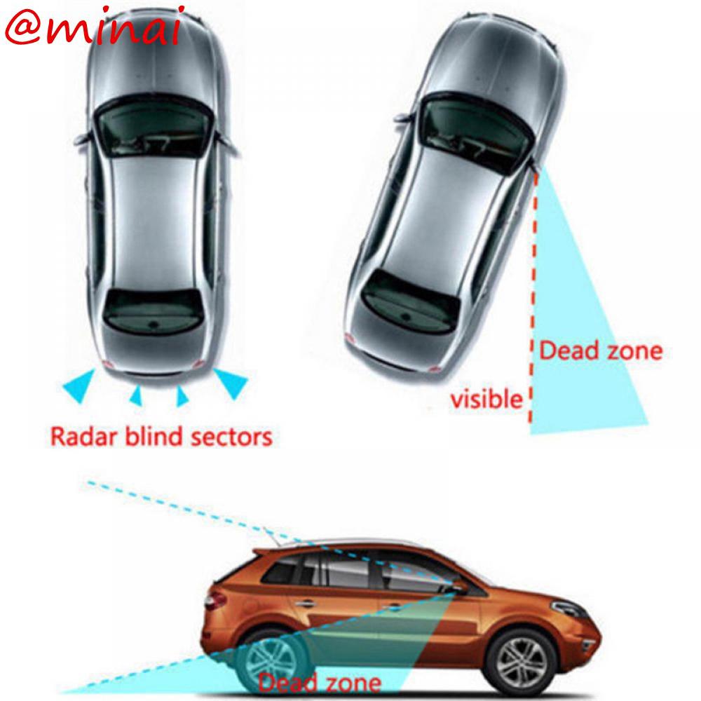 2PCS Truck Round Vehicle Angle Convex Car's Accesories Mirror Blind Spot Wide