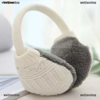 ◕baby cover☋WEIJIAOSHOP Winter Casual Outdoor Knitted Earmuffs Warmers Gifts Knit Ear Protector C